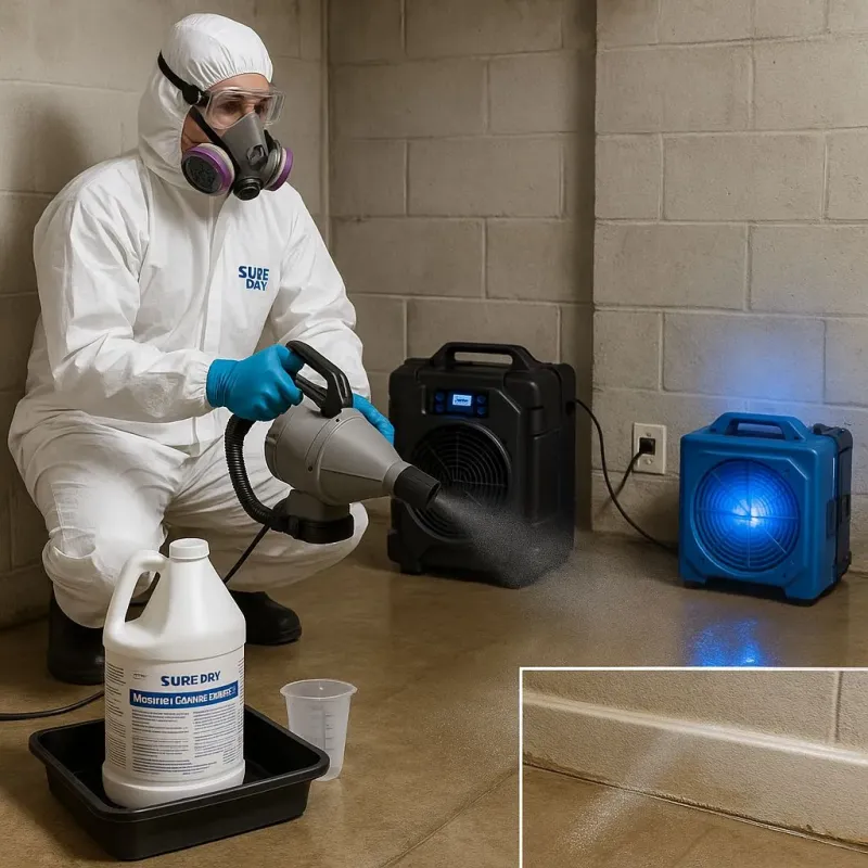 Sanitization and Odor Removal process in Parke County, IN