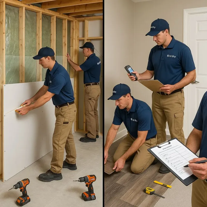 Repairs and Reconstruction process in Parke County, IN